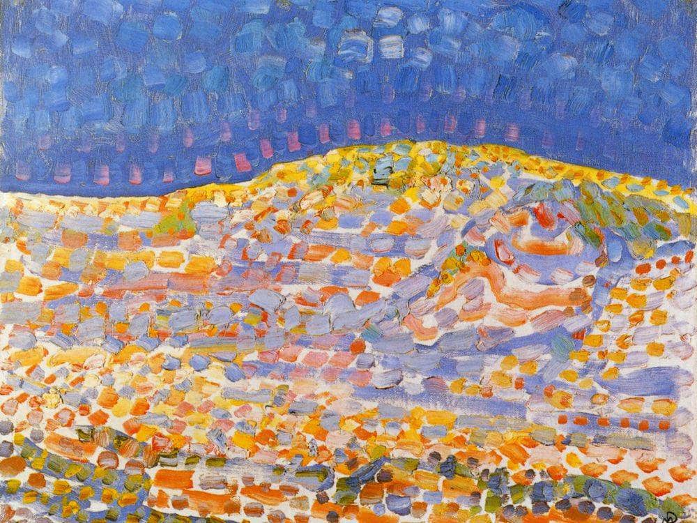 Dune 2 1909 By Piet Mondrian Fine Art Print