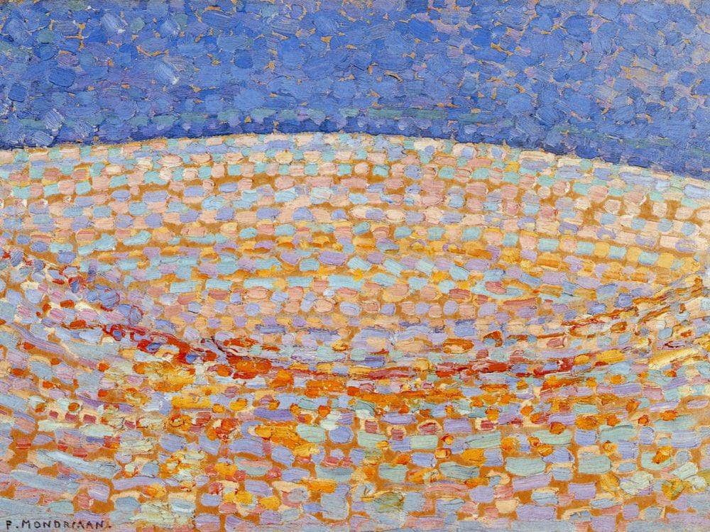 Dune 3 1909 By Piet Mondrian Fine Art Print