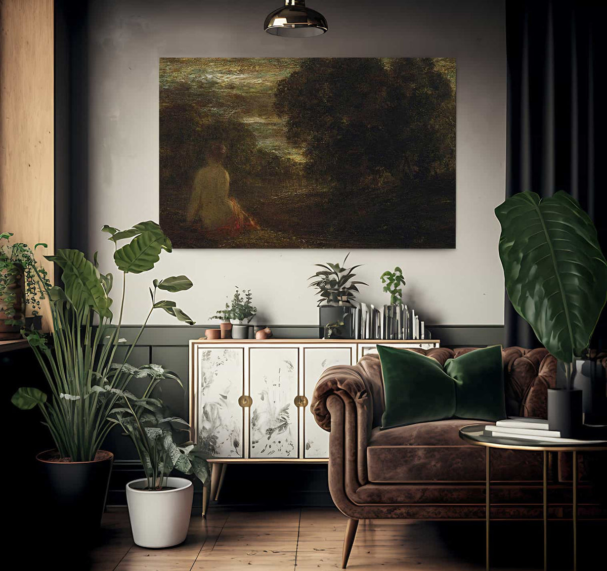 Dusk By Henri Fantin Latour Fine Art Print