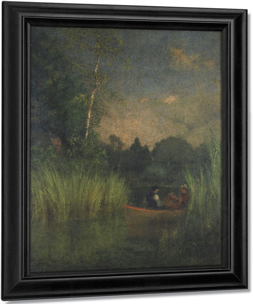 Dusk In The Rushes (Alexandria Bay) By Georges Barbier Fine Art Print