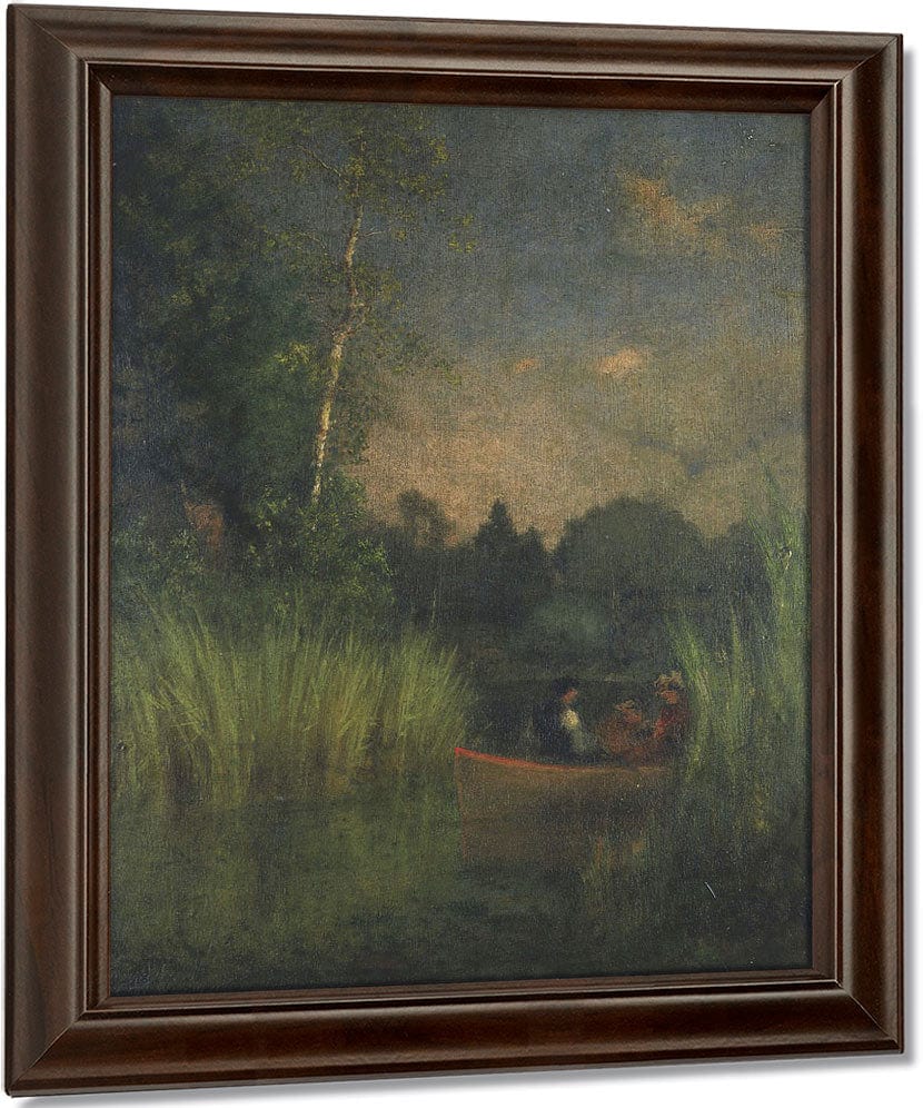 Dusk In The Rushes (Alexandria Bay) By Georges Barbier Fine Art Print