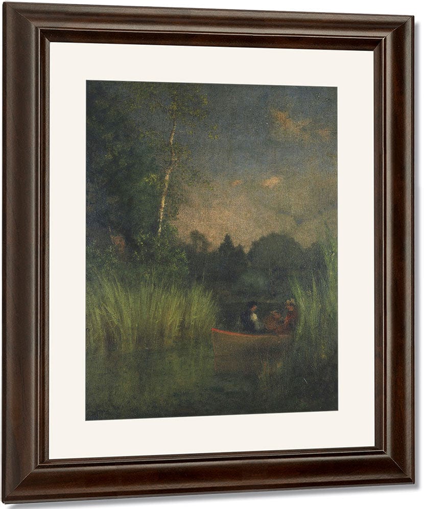 Dusk In The Rushes (Alexandria Bay) By Georges Barbier Fine Art Print