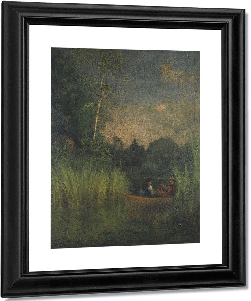 Dusk In The Rushes (Alexandria Bay) By Georges Barbier Fine Art Print