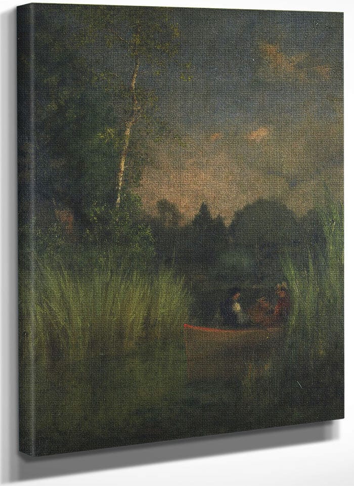 Dusk In The Rushes (Alexandria Bay) By Georges Barbier Fine Art Print