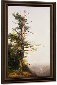 Dying Tree On Mountaintop By John Frederick Kensett Fine Art Print