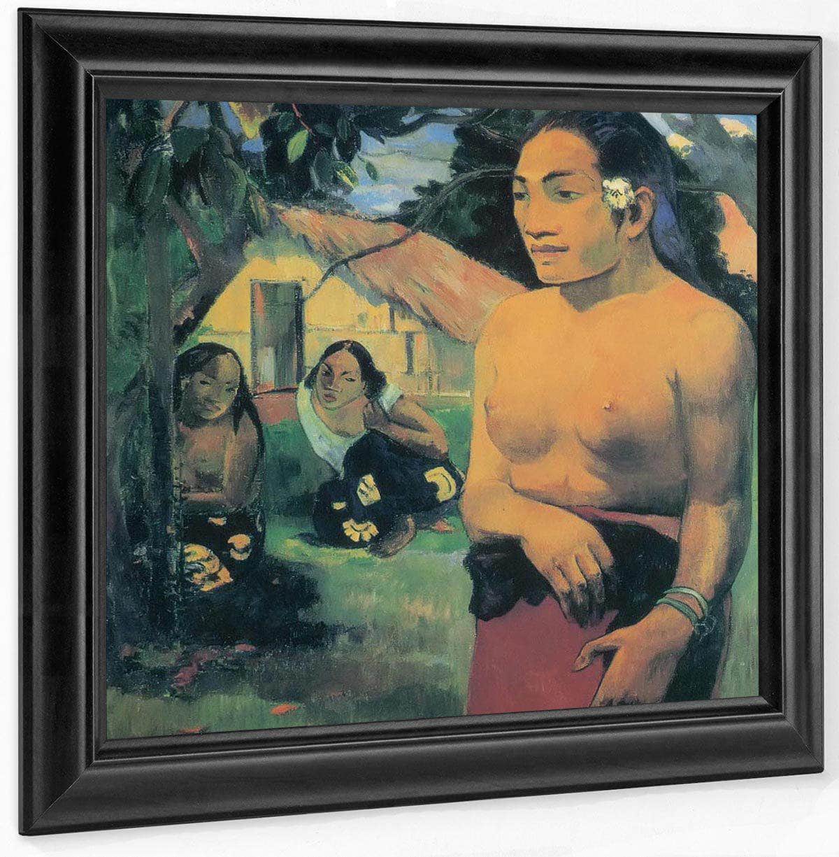 E Haera Oe I Hia ( Where Are You Going) By Paul Gauguin Fine Art Print