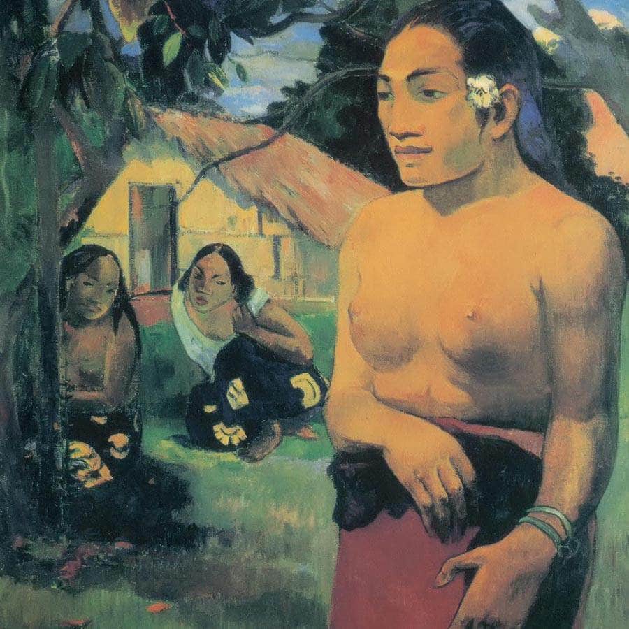 E Haera Oe I Hia ( Where Are You Going) By Paul Gauguin Fine Art Print