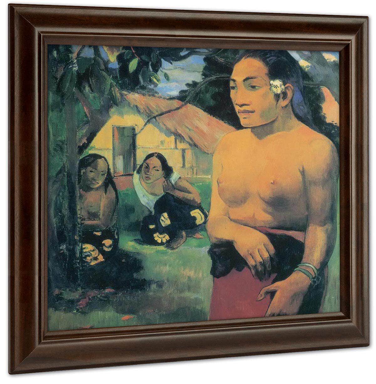 E Haera Oe I Hia ( Where Are You Going) By Paul Gauguin Fine Art Print