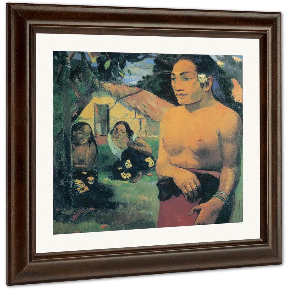 E Haera Oe I Hia ( Where Are You Going) By Paul Gauguin Fine Art Print
