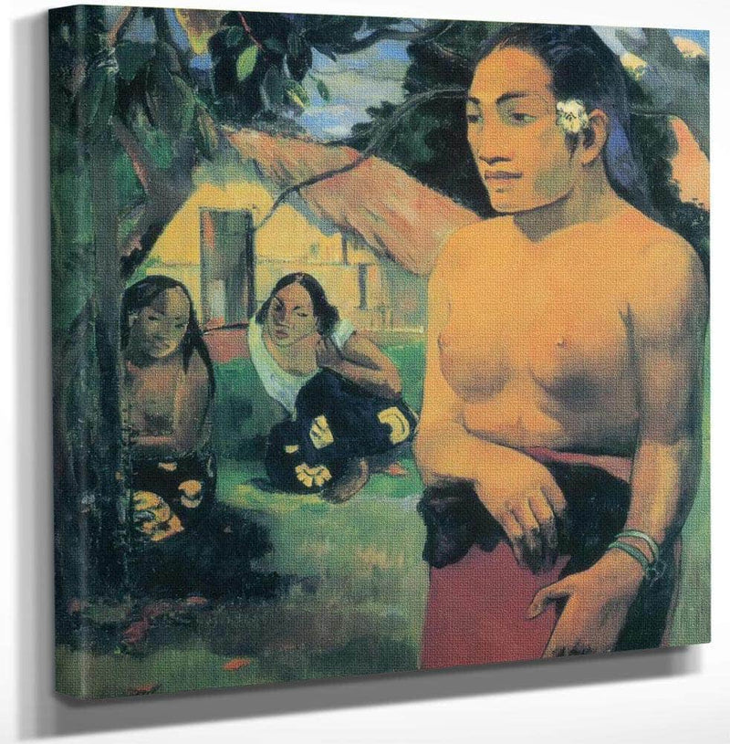 E Haera Oe I Hia ( Where Are You Going) By Paul Gauguin Fine Art Print