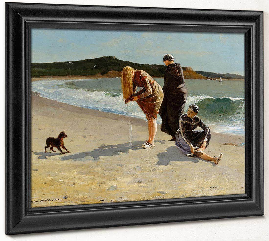 Eagle Head Manchester Massachusetts 1870 By Winslow Homer Fine Art Print