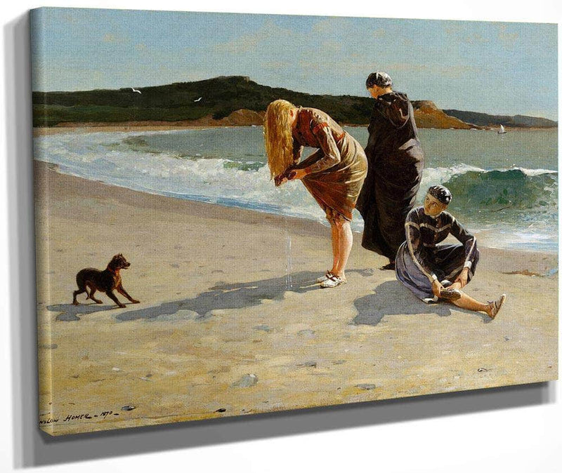 Eagle Head Manchester Massachusetts 1870 By Winslow Homer Fine Art Print