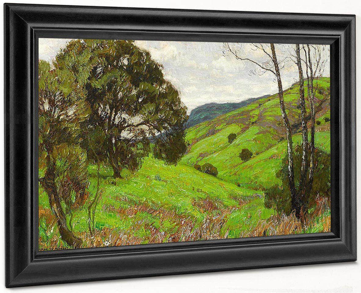 Early Laguna Landscape By William Wendt Fine Art Print