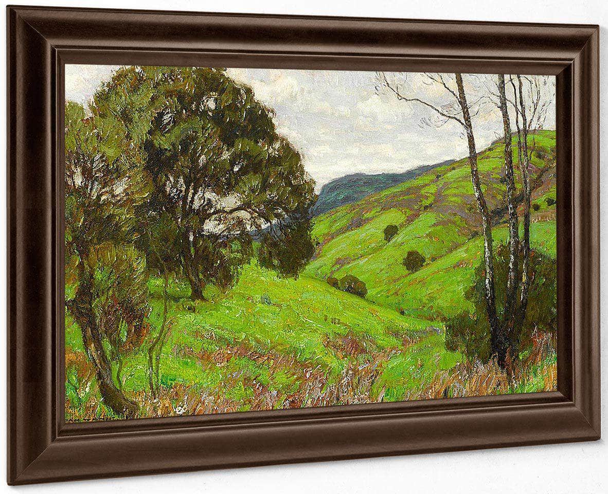 Early Laguna Landscape By William Wendt Fine Art Print
