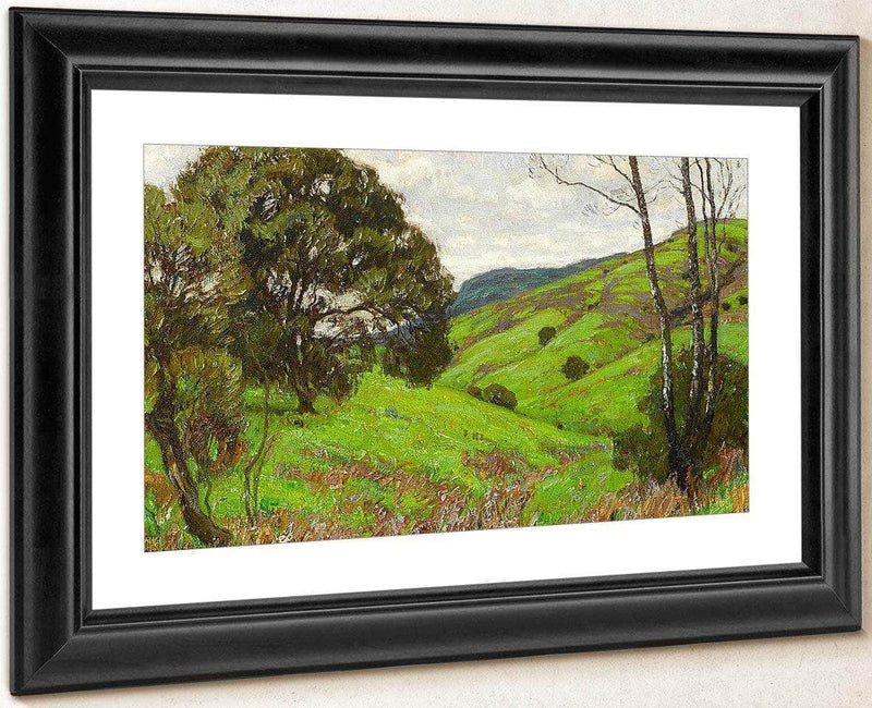 Early Laguna Landscape By William Wendt Fine Art Print
