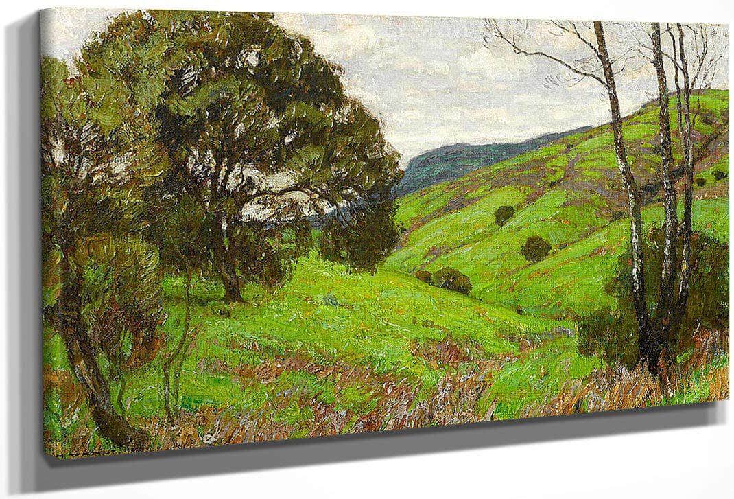 Early Laguna Landscape By William Wendt Fine Art Print
