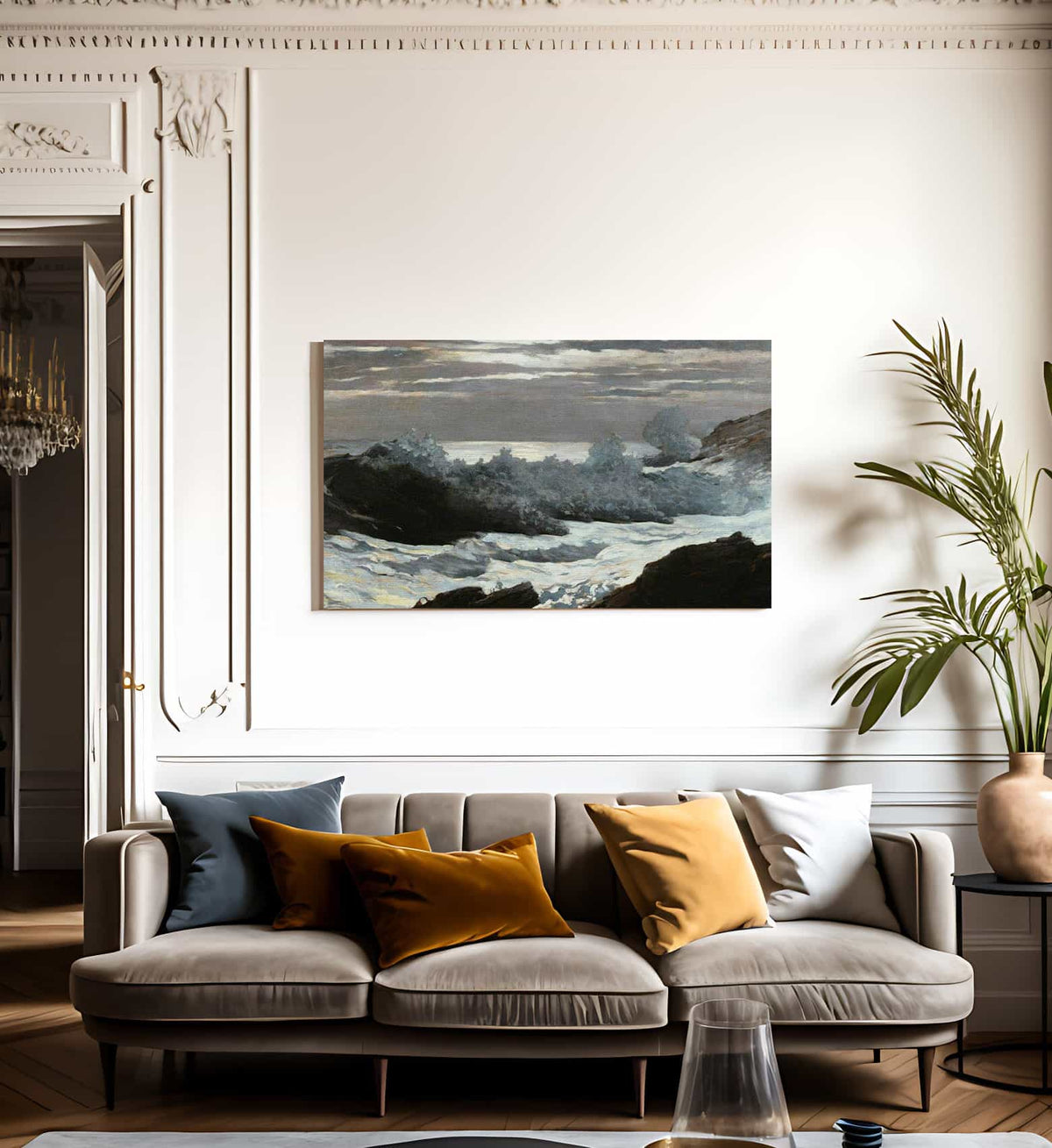 Early Morning After Storm At Sea By Winslow Homer Fine Art Print