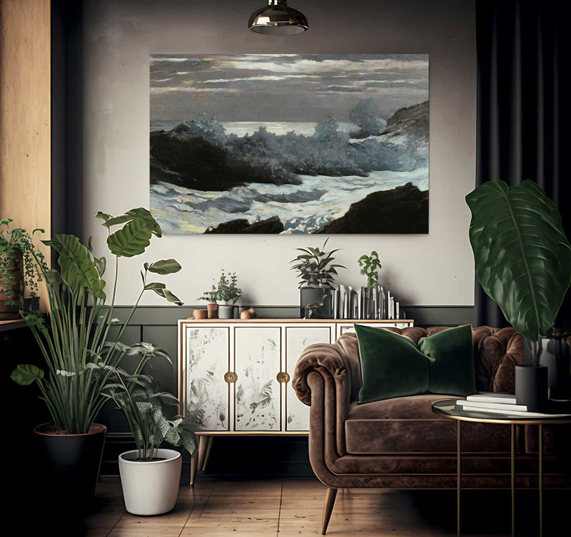 Early Morning After Storm At Sea By Winslow Homer Fine Art Print