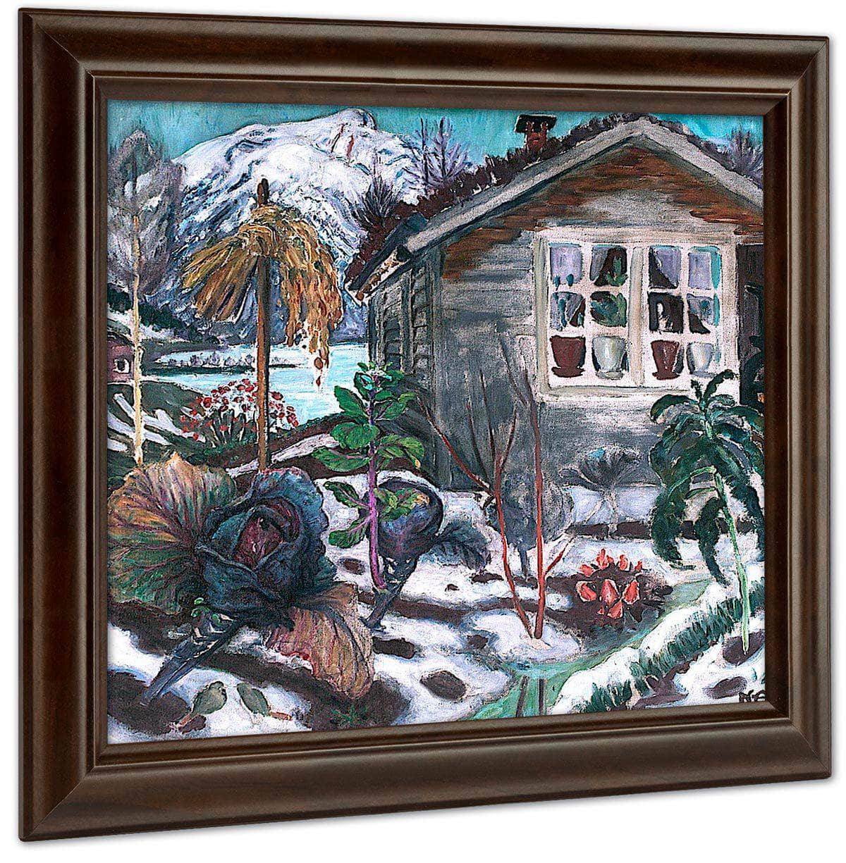 Early Snow By Nicolai Astrup Fine Art Print