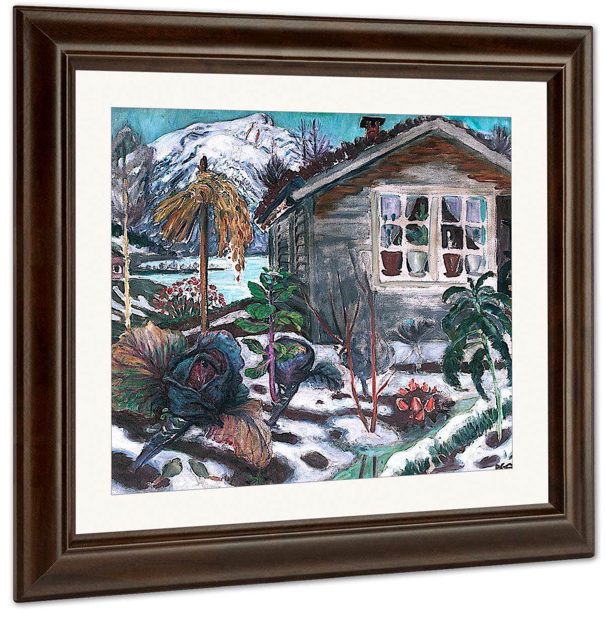 Early Snow By Nicolai Astrup Fine Art Print
