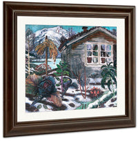 Early Snow By Nicolai Astrup Fine Art Print