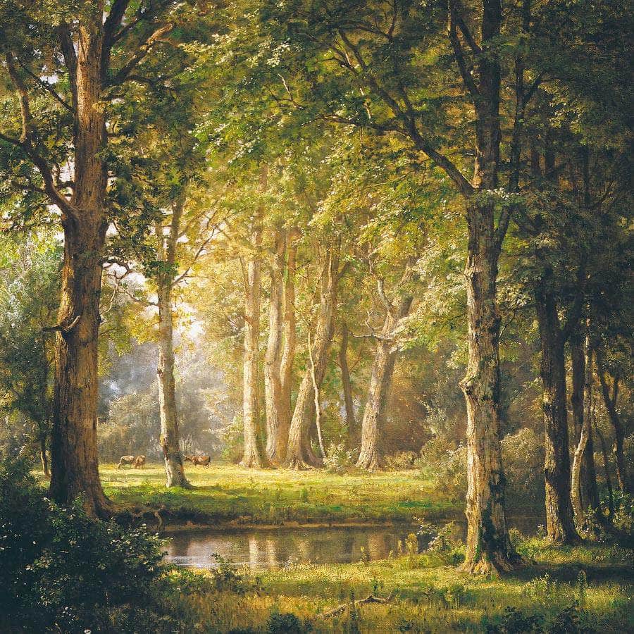 Early Summer By William Trost Richards Fine Art Print