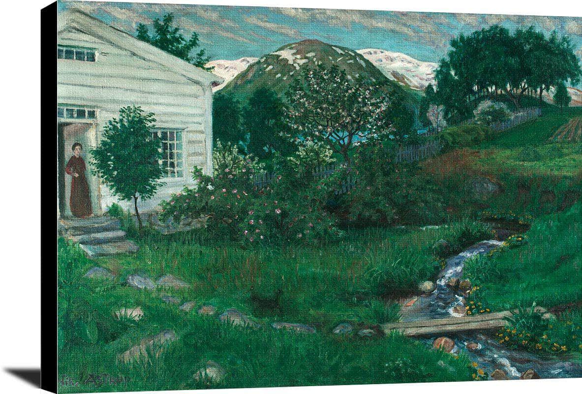 Early Summer In Jolster Nicolai Astrup Reproduction Fine Art Print