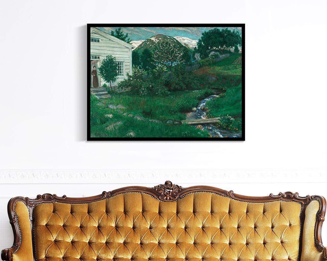 Early Summer In Jolster Nicolai Astrup Reproduction Fine Art Print