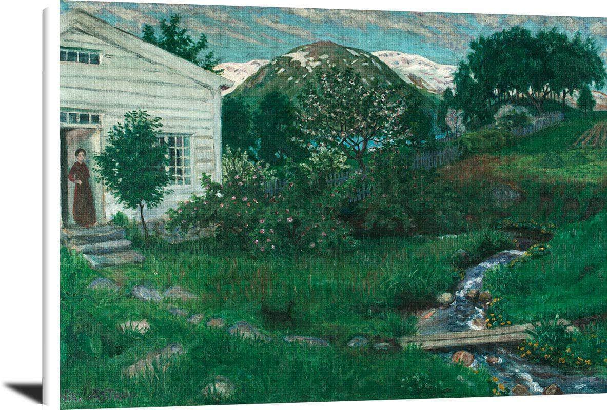Early Summer In Jolster Nicolai Astrup Reproduction Fine Art Print