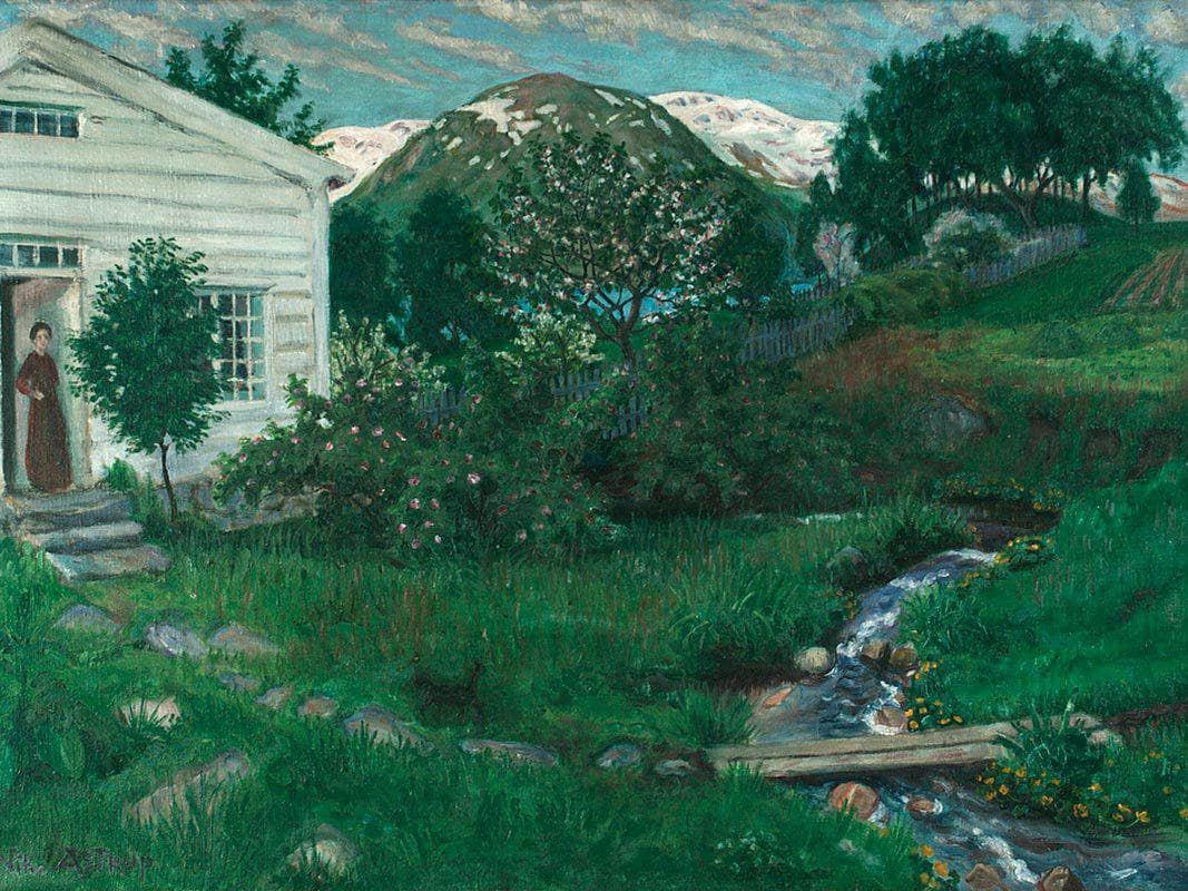 Early Summer In Jolster Nicolai Astrup Reproduction Fine Art Print