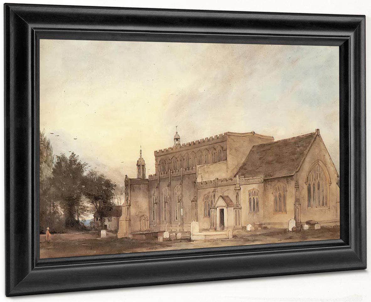 East Bergholt Church By John Constable Fine Art Print