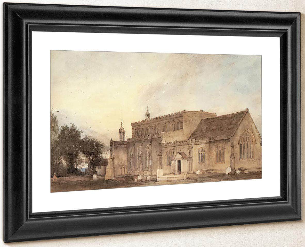 East Bergholt Church By John Constable Fine Art Print