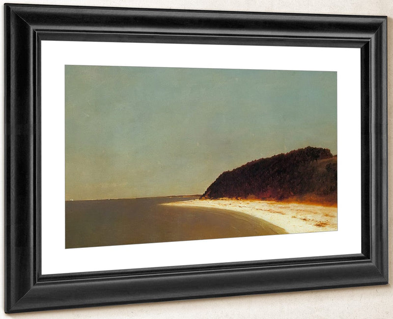 Eatons Neck Long Island By John Frederick Densett Fine Art Print