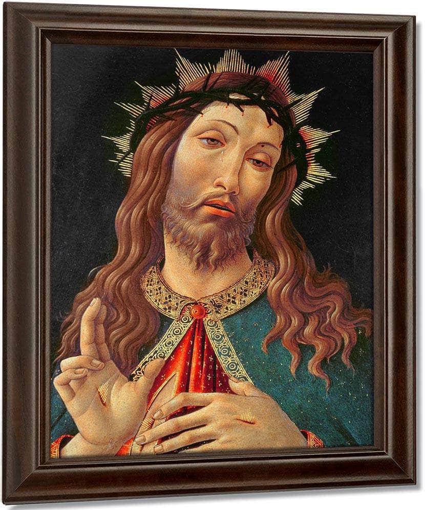Ecce Homo Or The Redeemer By Sandro Botticelli Fine Art Print