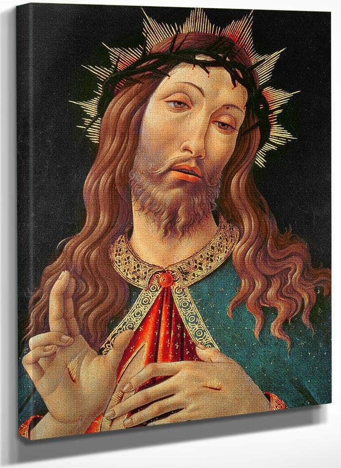 Ecce Homo Or The Redeemer By Sandro Botticelli Fine Art Print