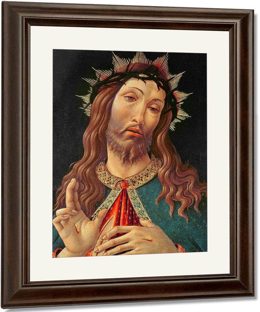 Ecce Homo Or The Redeemer By Sandro Botticelli Fine Art Print