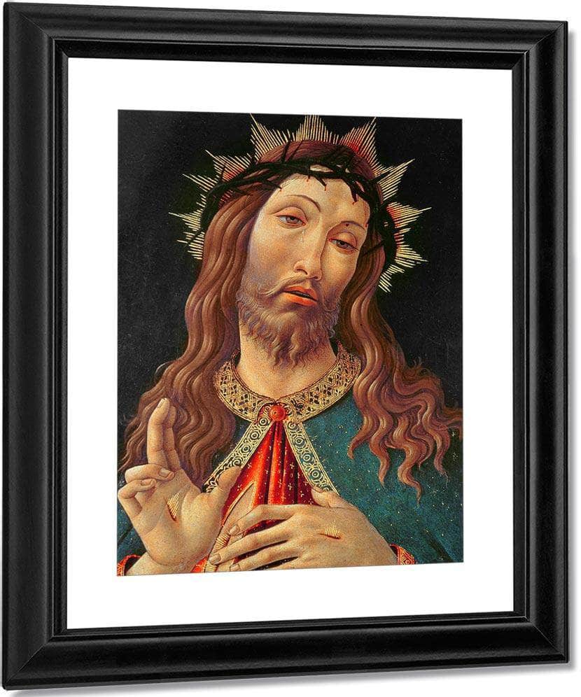Ecce Homo Or The Redeemer By Sandro Botticelli Fine Art Print