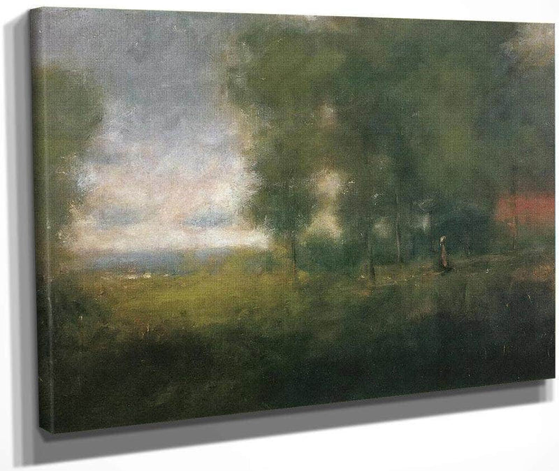 Edge Of The Woods By George Inness Fine Art Print