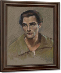 Edward Leiter By Alice Pike Barney Fine Art Print