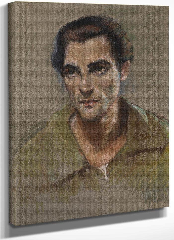 Edward Leiter By Alice Pike Barney Fine Art Print