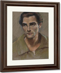 Edward Leiter By Alice Pike Barney Fine Art Print