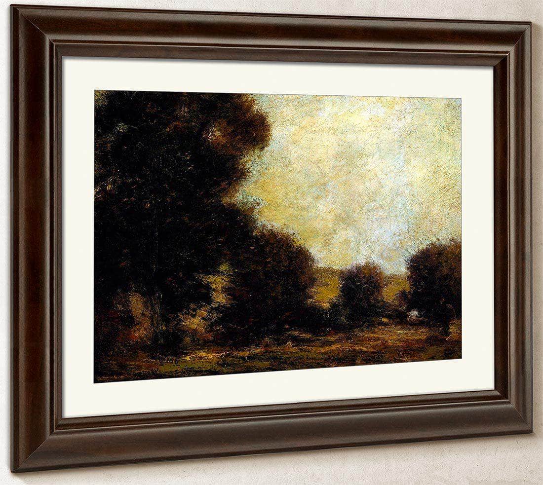 Effect Of Trees By Martin Homer Dodge Fine Art Print