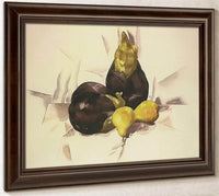 Eggplants And Pears By Charles Demuth Fine Art Print