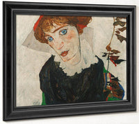 Egon Schiele Portrait Of Wally Neuzil 1912 By Egon Schiele Fine Art Print
