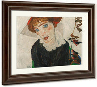 Egon Schiele Portrait Of Wally Neuzil 1912 By Egon Schiele Fine Art Print