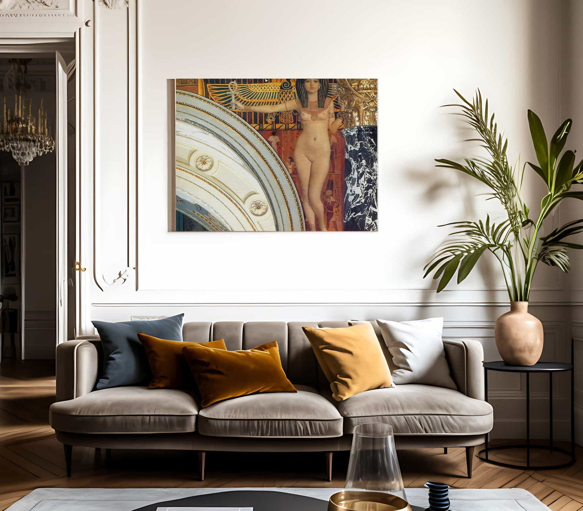 Egyptian Art I By Klimt Fine Art Print