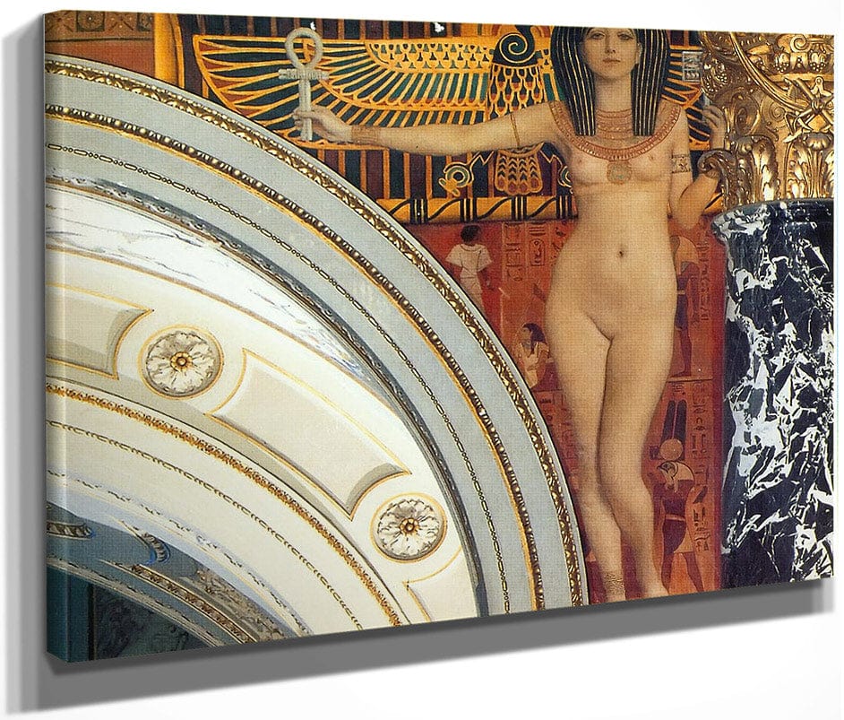 Egyptian Art I By Klimt Fine Art Print