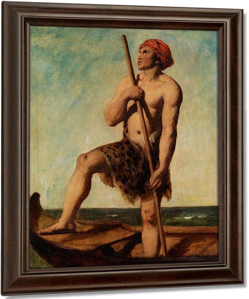 Egyptian Rower By William Etty Fine Art Print