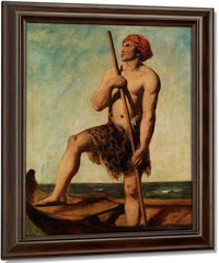 Egyptian Rower By William Etty Fine Art Print