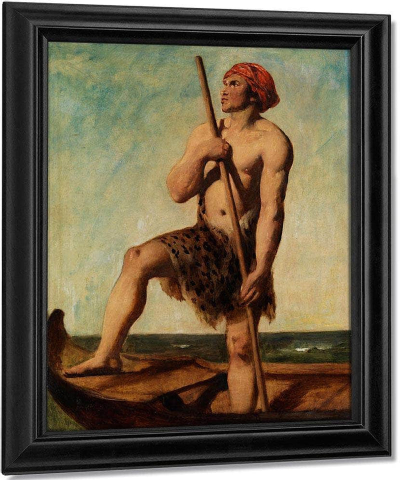 Egyptian Rower By William Etty Fine Art Print
